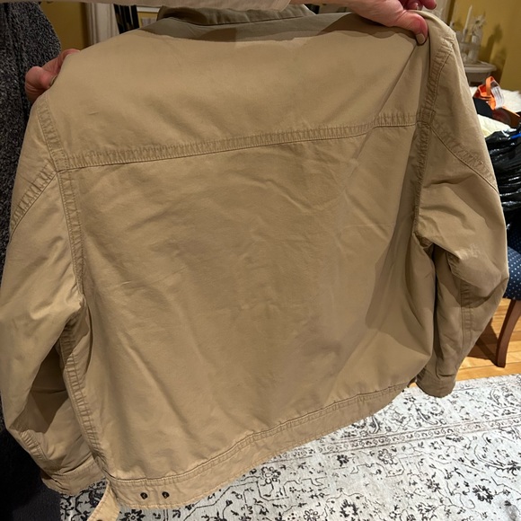 Beige overcoat!!! Super nice. - Picture 2 of 3